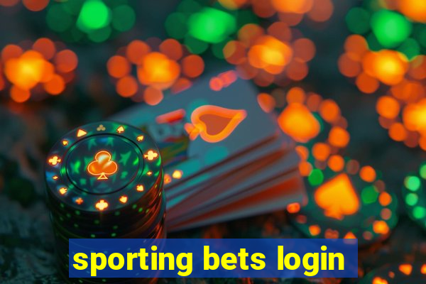 sporting bets login